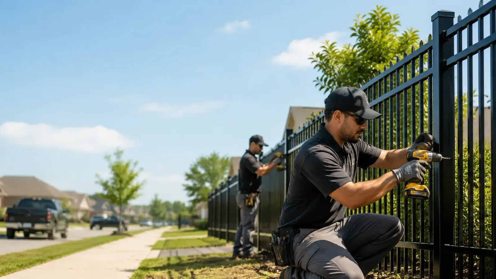 Metal Fence Installation in Morrison, IL